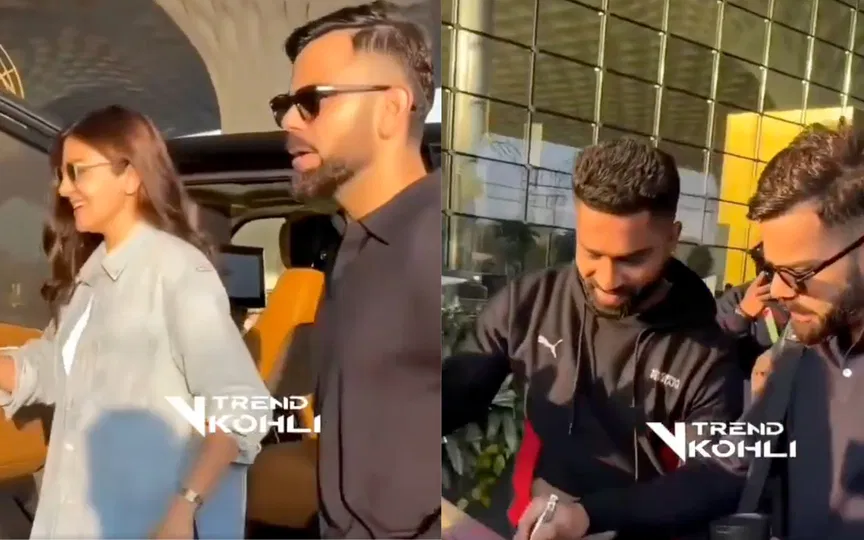 Virat Kohli lands in Delhi with Anushka as Lionel Messi meeting rumours take over social media